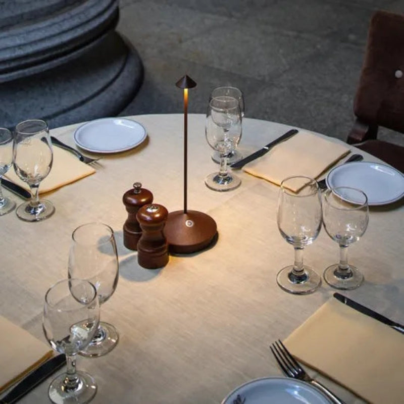 BrightNest – Rechargeable Table Lamp with Touch Sensor and Adjustable Brightness