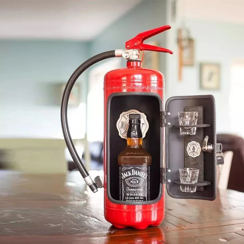 FireVault – Bottle Storage in Fire Extinguisher Design
