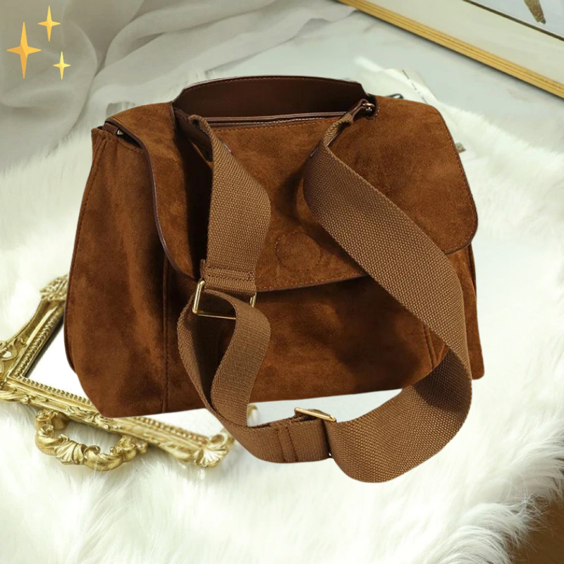 Women Retro Frosted Crossbody Bag