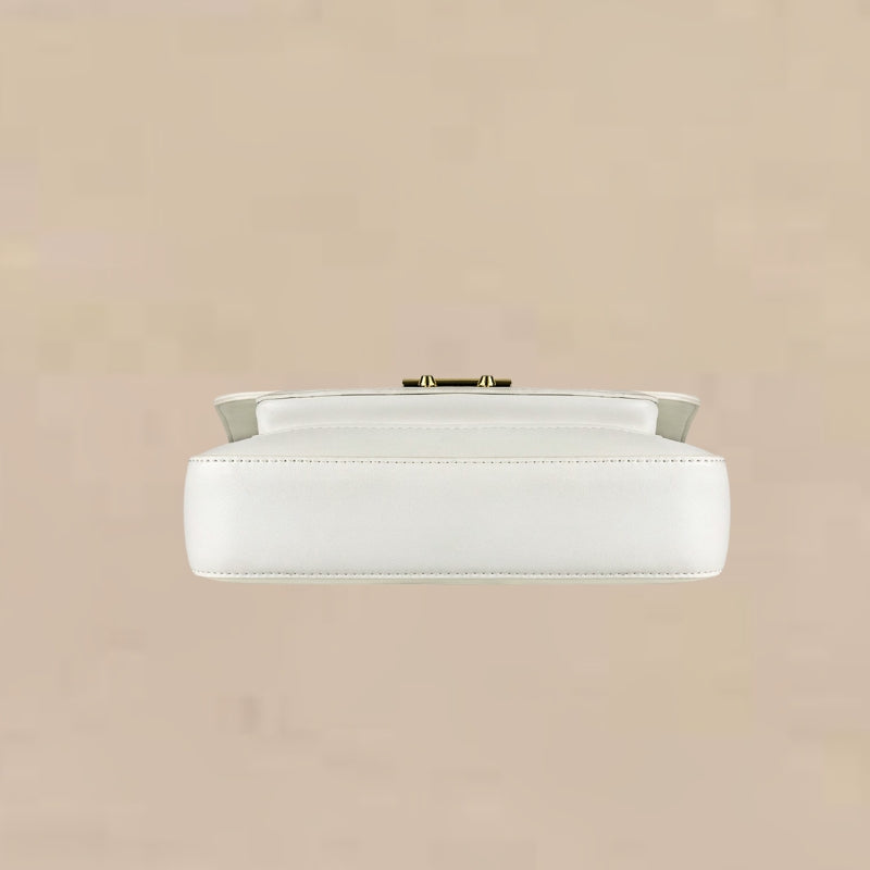 Structured Crossbody Bag with Adjustable Strap