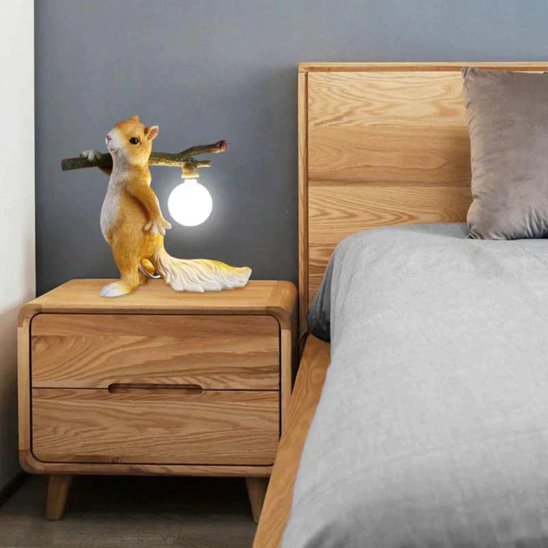 GlowBuddy – Mini LED Night Light with Squirrel Design