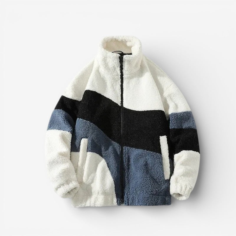 Liam – Long Sleeve Jacket with Pocket and Zipper Closure