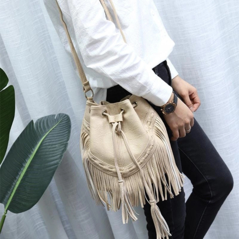 Lilah – Crossbody Bucket Bags met Verstelbare Band Velani