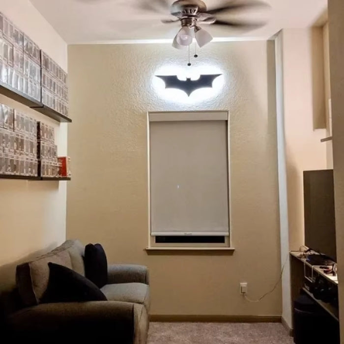 BatGlow – Draadloze LED Wandlamp met Vleermuisvleugels Velani