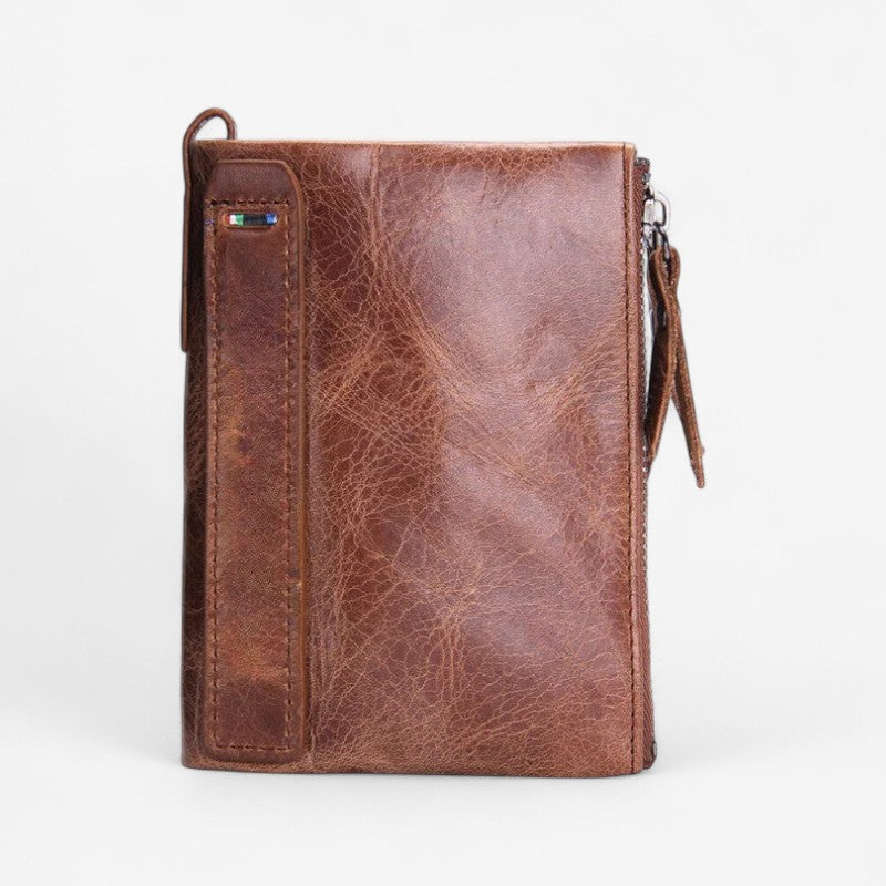 Elisa - Handtas met Dubbele Ritssluiting en Gestructureerd Patroon Velani