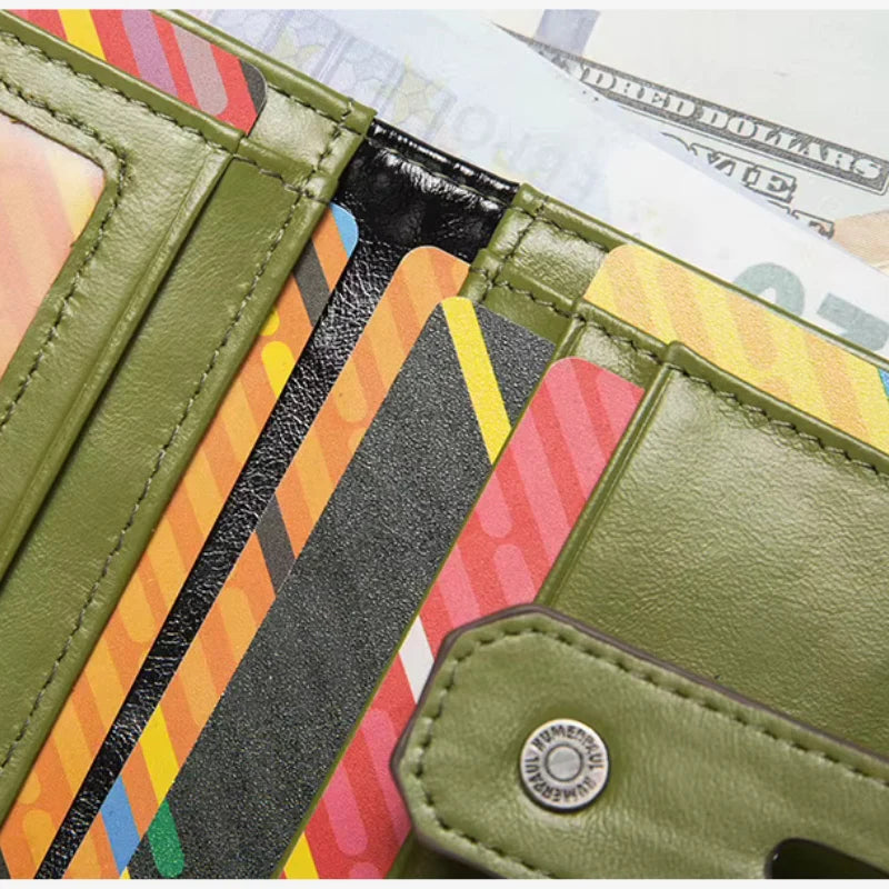 Wouter – Portemonnee met Kettingband en Dubbele Ritssluitingen Velani