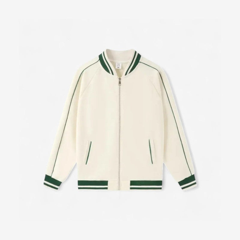 Liam – Long sleeve jacket with zip closure and ribbed cuffs