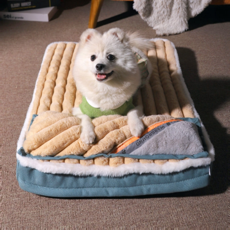 CozyPaw – Portable Pet Bed with Cushion and Adjustable Design