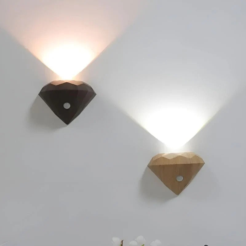 BrightWave – LED Wall Lamp with Motion Sensor & Magnetic Mounting