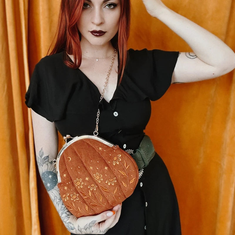 Marlene – Handtas met rits en kettingriem Velani