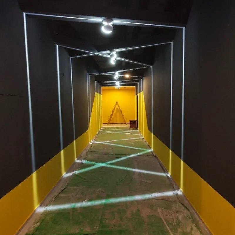 LumiSpin – LED Wandlamp met Ronde Kop en Draaibaar Ontwerp Velani