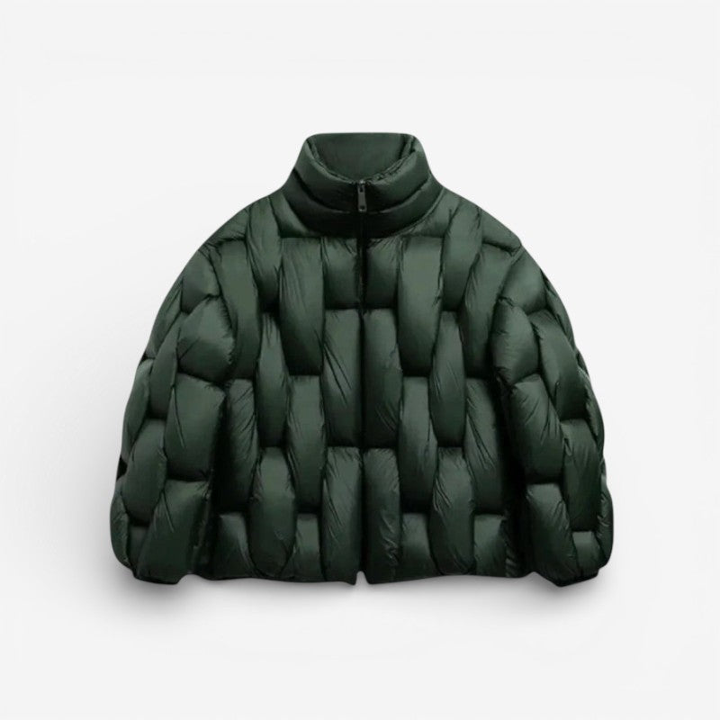 Ethan – Men's Coat with Zipper Closure