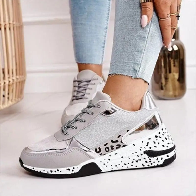 Ava – Printed Pattern Sneakers With Anti Slip Grip