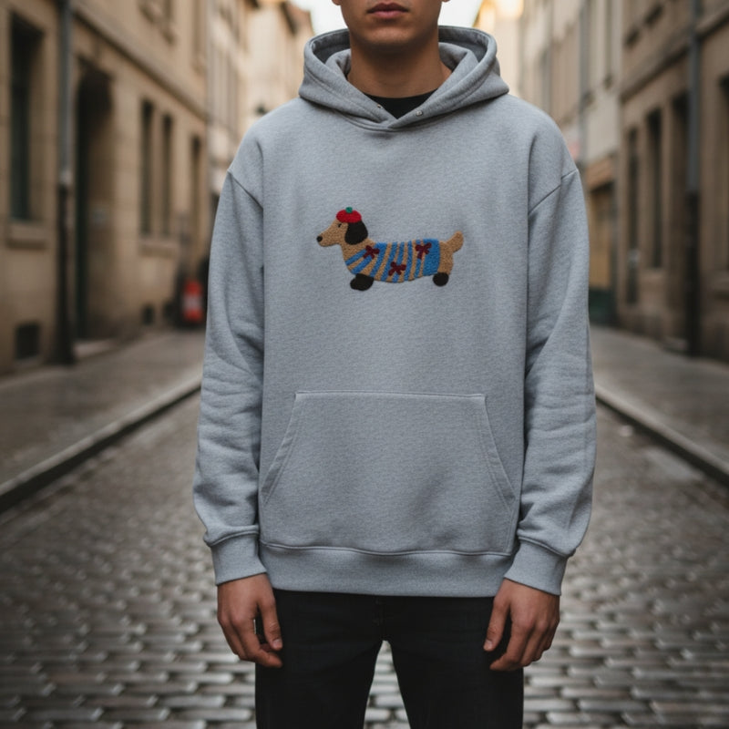 VelGlow – Long Sleeve Jacket with Hoodie and Pocket