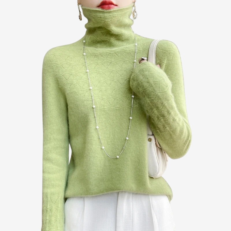 Ella – Long Sleeve Sweater with Round Neck