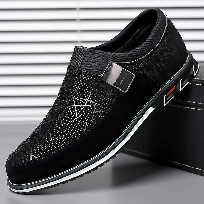 Daniel – Round Toe Loafers with Anti Slip Grip Design