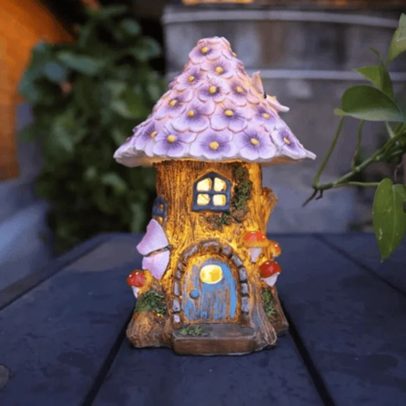 GlowMush – Solar LED Mini Garden Light Mushroom Design