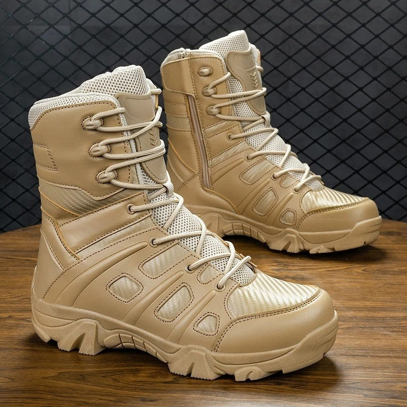 Ryan – Anti Slip Grip Boots With Adjustable Laces