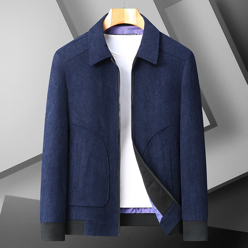 Steven – Losvallend jack met Kraag en Zakken Velani