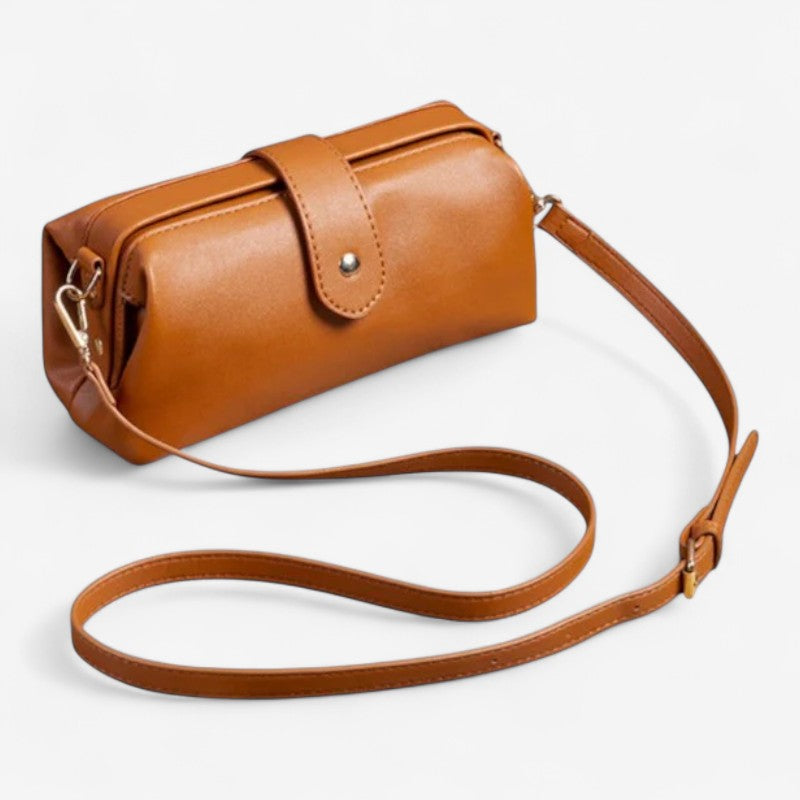 Heleen – Mini Crossbodytas met Verstelbare Bandjes en Knopsluiting Velani