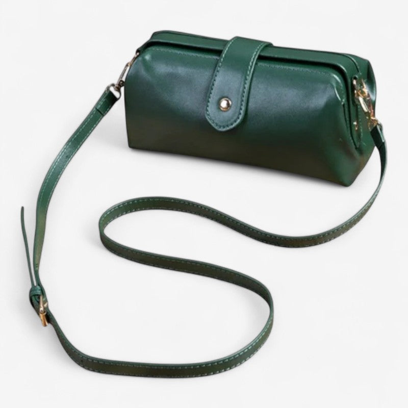 Heleen – Mini Crossbodytas met Verstelbare Bandjes en Knopsluiting Velani