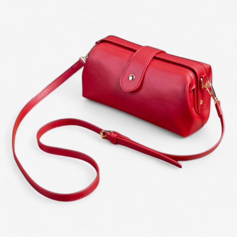 Heleen – Mini Crossbodytas met Verstelbare Bandjes en Knopsluiting Velani