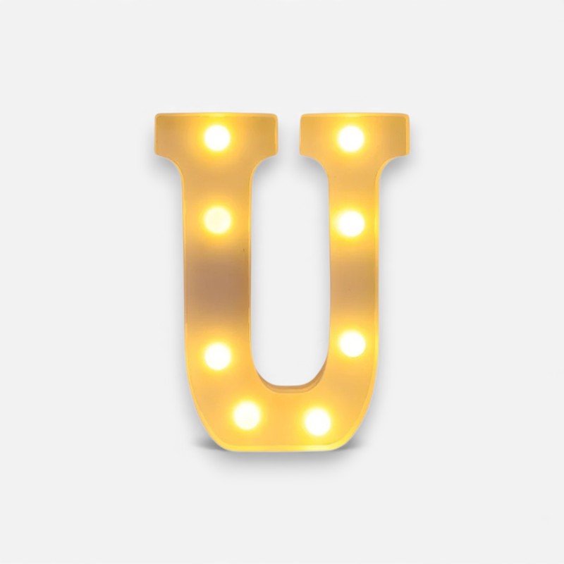 GlowLetter – Decoratieve LED Letter met Modern Ontwerp Velani