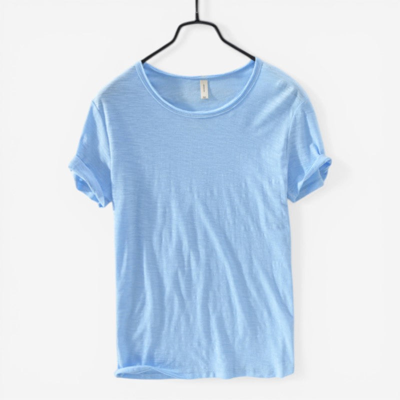 Harry – Loose Fit Round Neck Short Sleeve Shirt