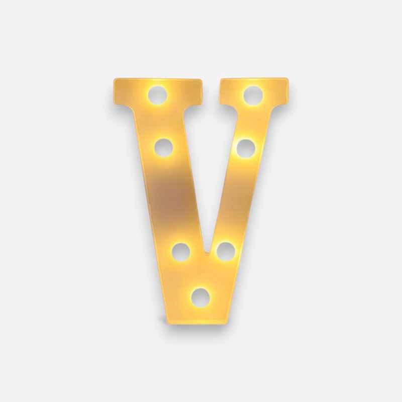 GlowLetter – Decoratieve LED Letter met Modern Ontwerp Velani
