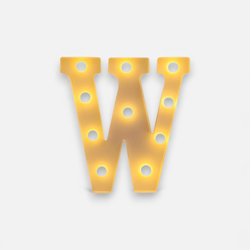 GlowLetter – Decoratieve LED Letter met Modern Ontwerp Velani