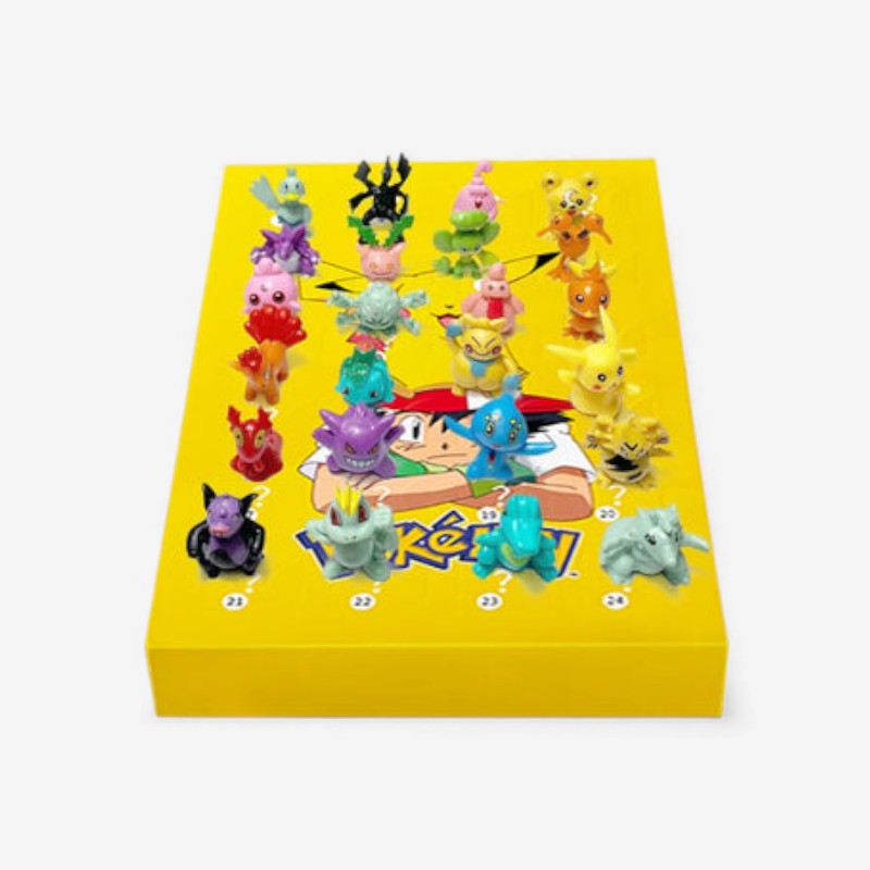 PokeFest – Pokémon Adventskalender met Mini Anime Figuren Velani