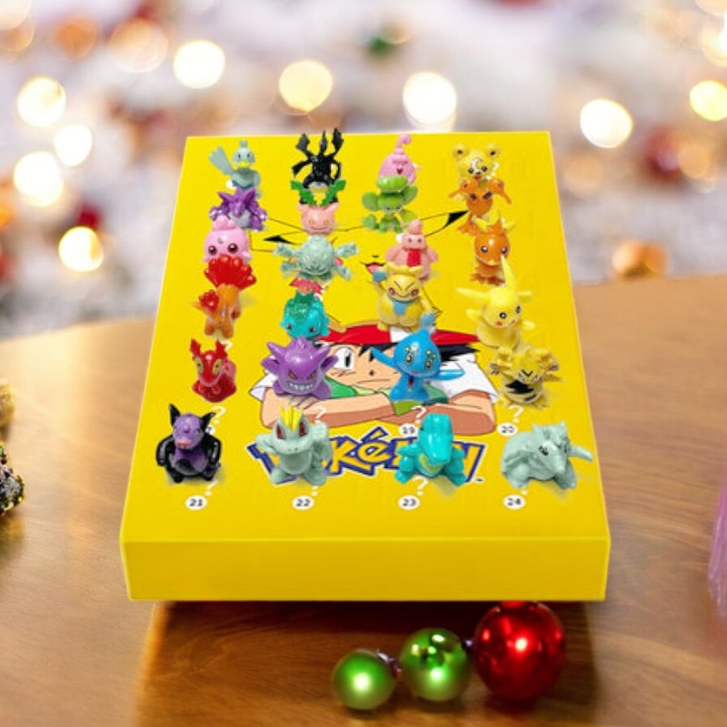 PokeFest – Pokémon Adventskalender met Mini Anime Figuren Velani