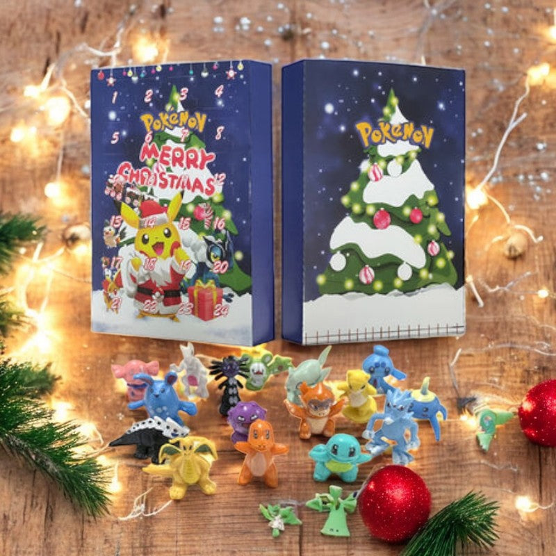 PokeFest – Pokémon Adventskalender met Mini Anime Figuren Velani