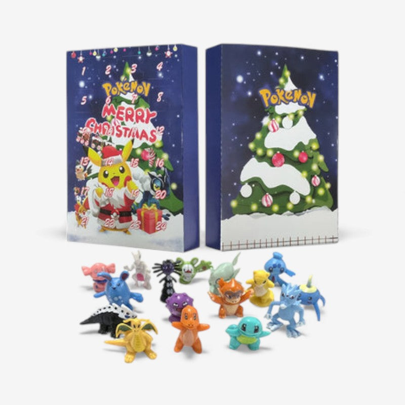 PokeFest – Pokémon Adventskalender met Mini Anime Figuren Velani