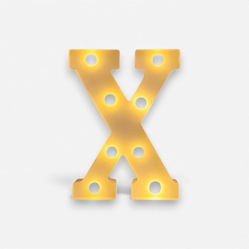 GlowLetter – Decoratieve LED Letter met Modern Ontwerp Velani