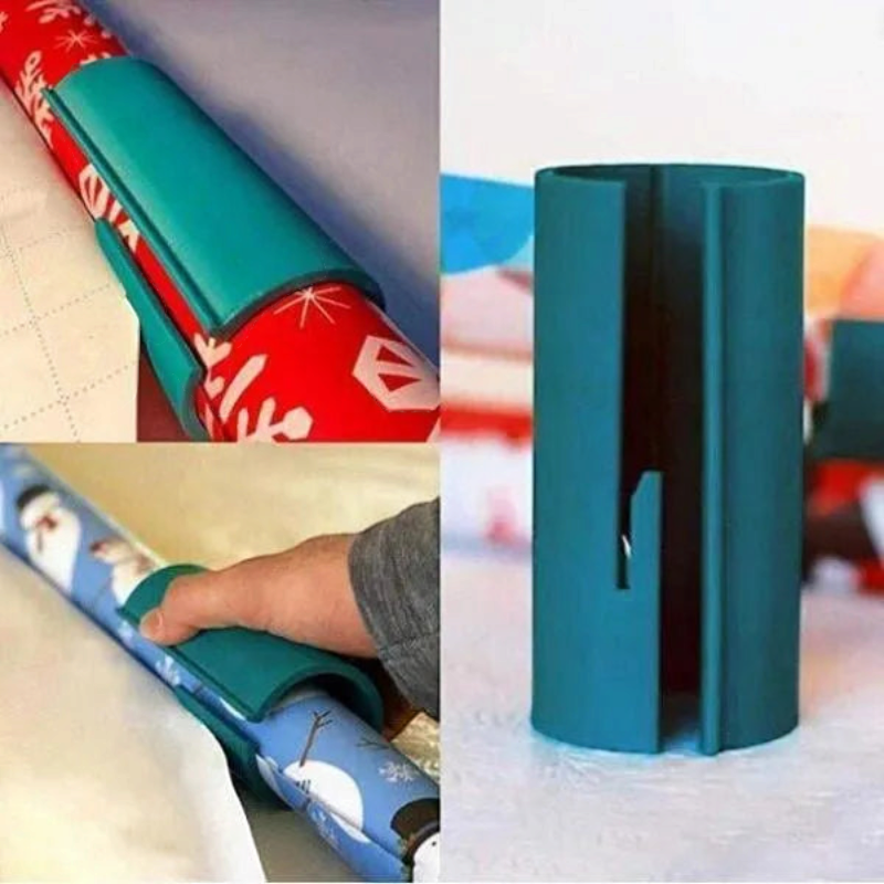 WrapSlice - Gift Wrap Cutter with Integrated Blade