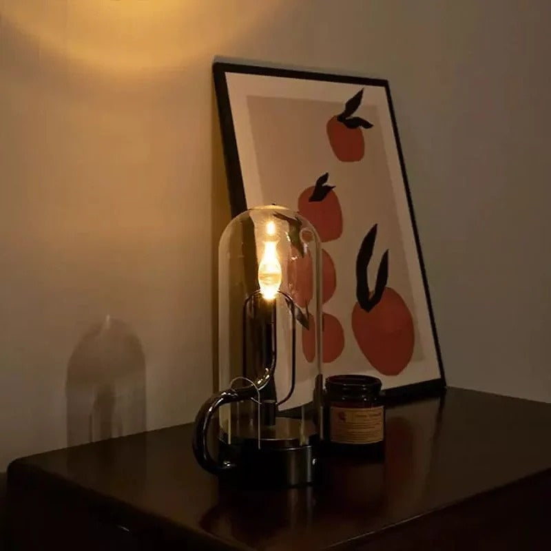 GlowLite – Rechargeable LED Table Lamp for Indoor Spaces
