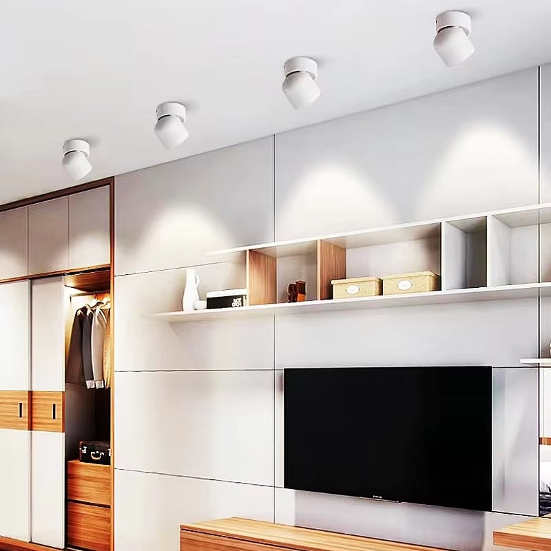 LumaSpin – Dimmable LED Spotlight with 340° Rotating Design