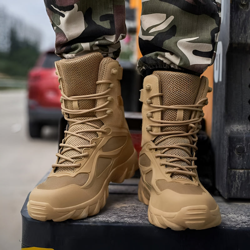 Adam – Adjustable Laces Boots with Anti Slip Grip