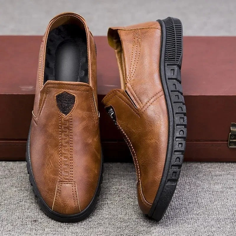 Daniel – Round Toe Shoes With Anti Slip Grip