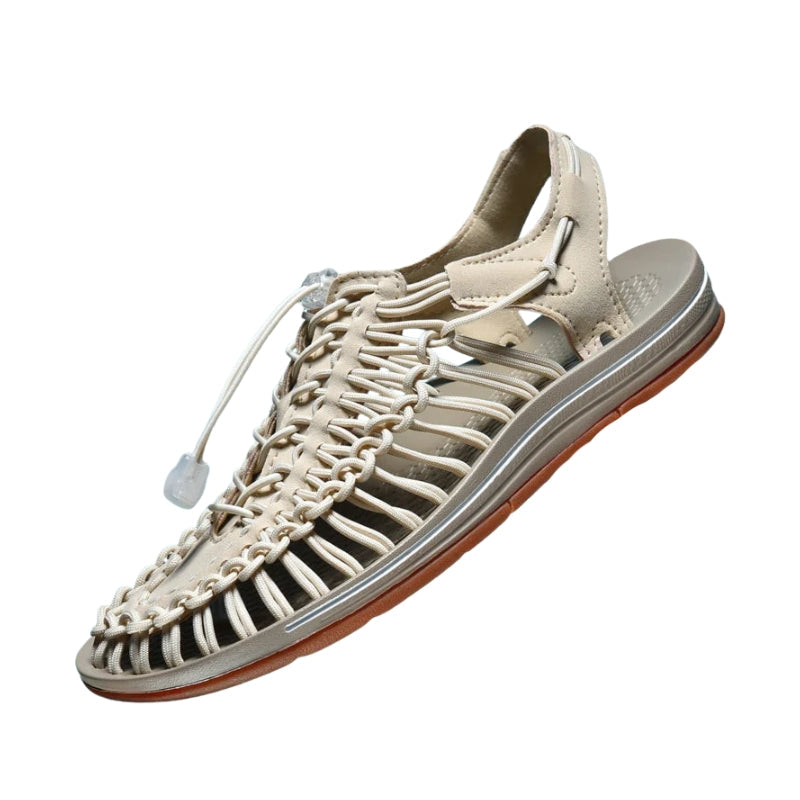 Werner – Schoenen met Geweven Design en Verstelbare Enkelband Velani