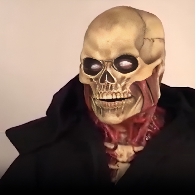 Realistic Bloody Skull Halloween Mask