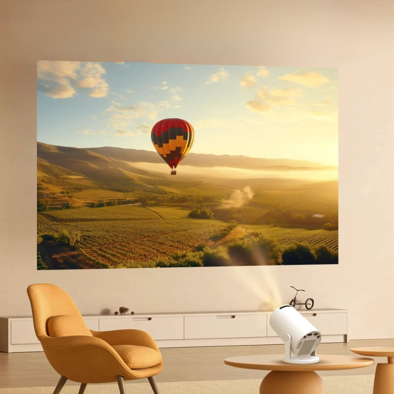 VisionMax – 4K-projector met naadloze connectiviteit voor films en games Velani
