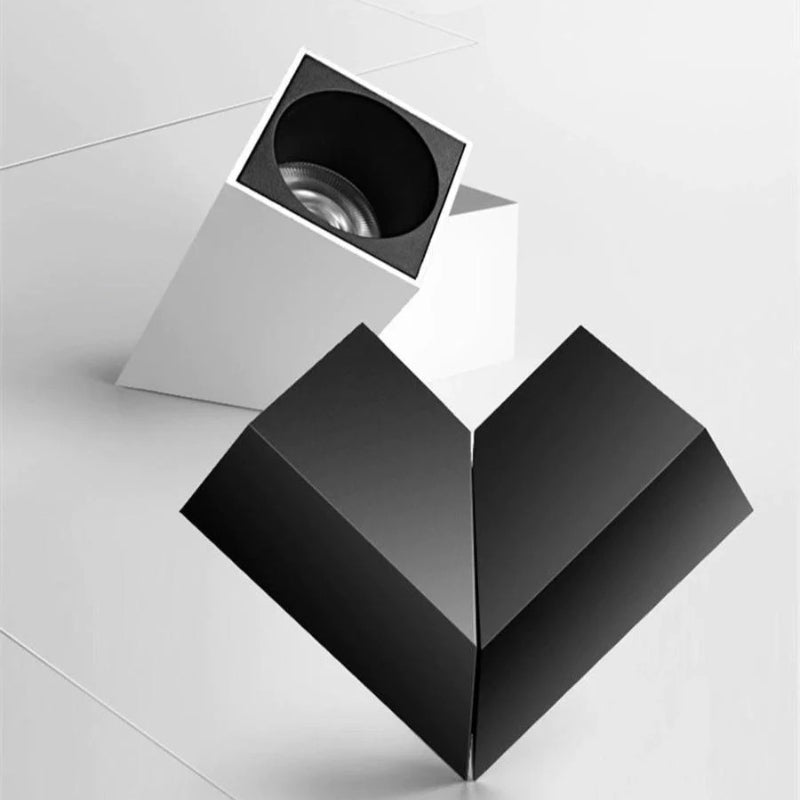 LumiFlex – Adjustable Square Downlight with Rotation Function
