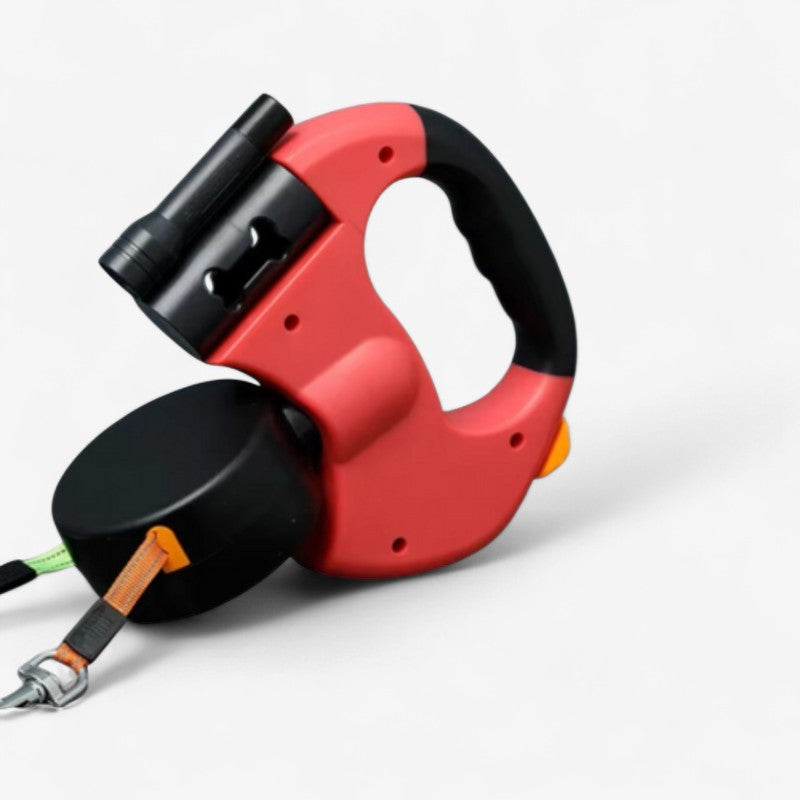 PawTwist – Dubbelkopse Huisdierriem met Draaibaar Ontwerp Velani