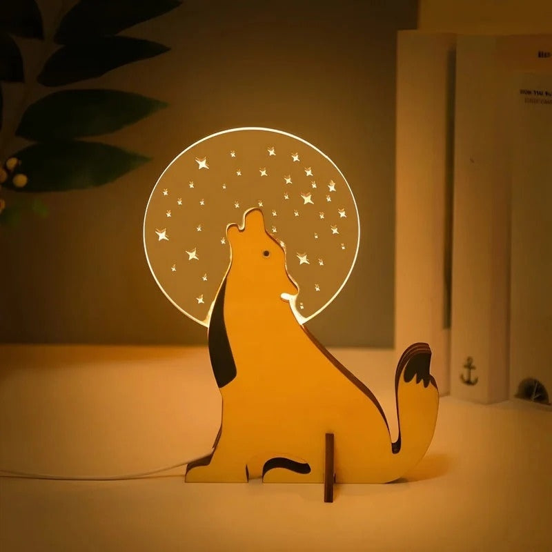 GlowBend – LED Table Lamp Animal Design with USB Port