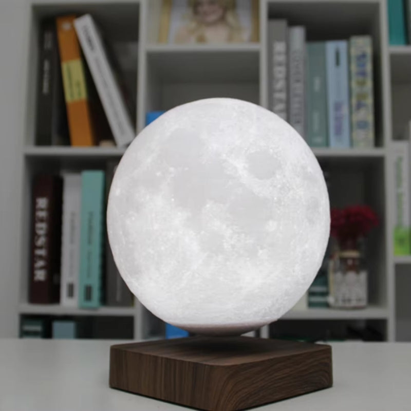 LunaFloat – Floating Moon Lamp with a Detailed Surface