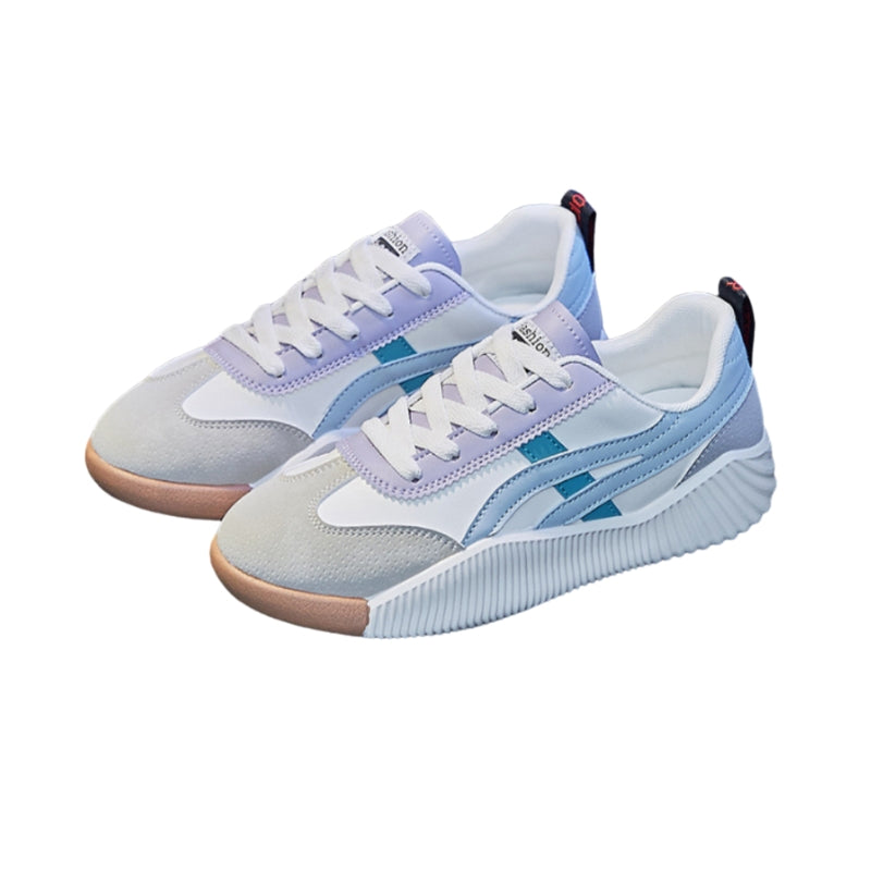 Lorena – Sneakers met Ronde Neus en Vetersluiting Velani