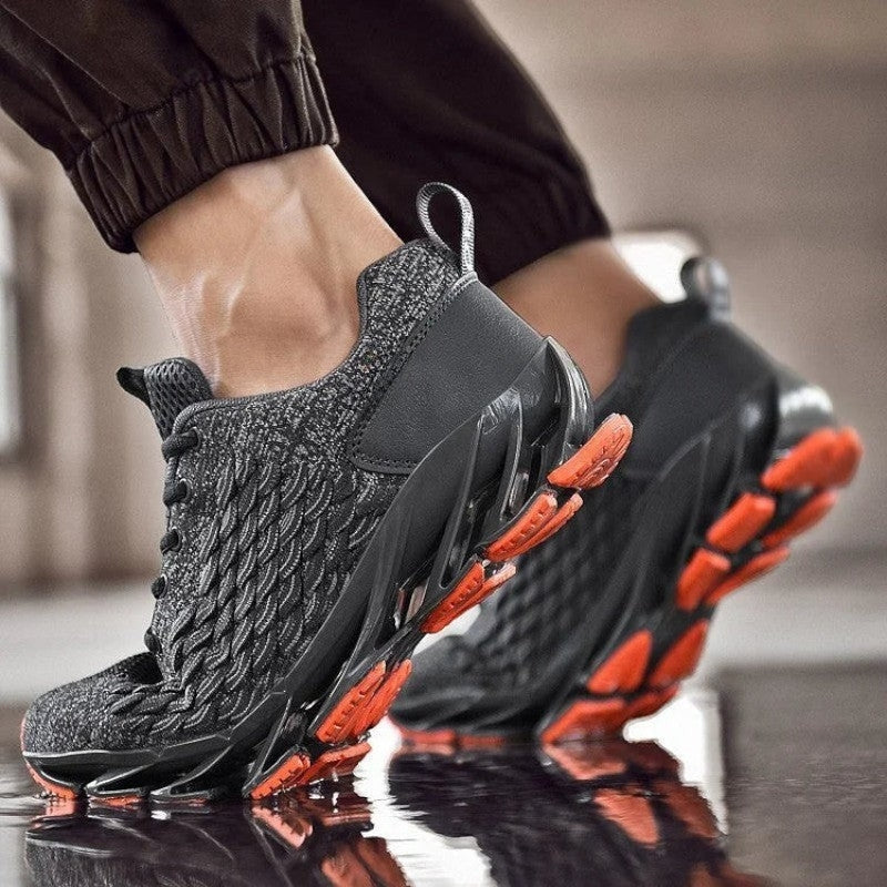 Ethan – Anti Slip Grip Sneakers With Adjustable Laces