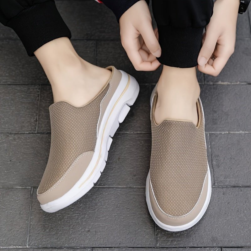Liam – Round Toe Slippers With Breathable Design